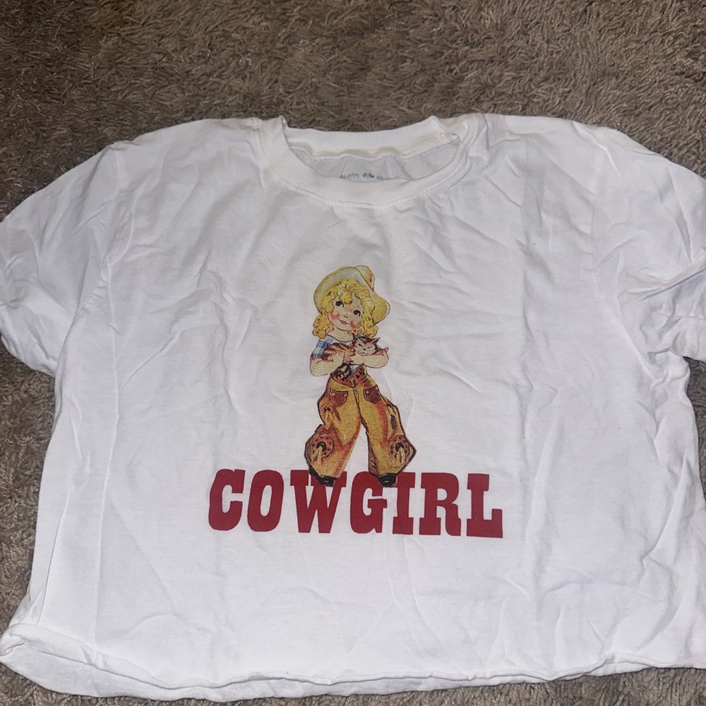 brandy mellvile cowgirl baby tee